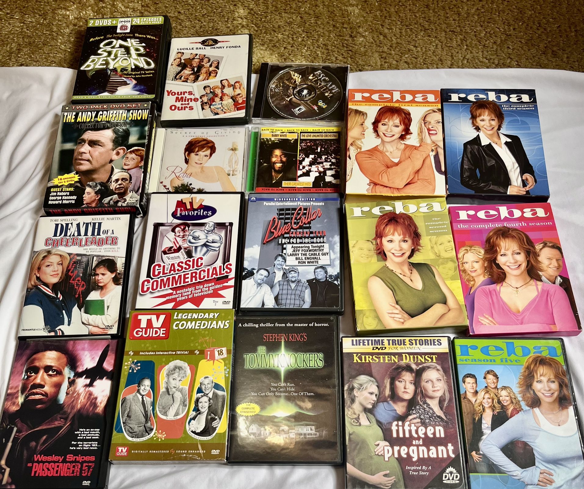 18 DVD’s Movies & TV Series