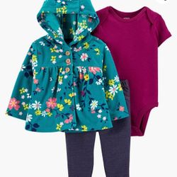 Carter's Girls 24 Months, 3 Piece Set