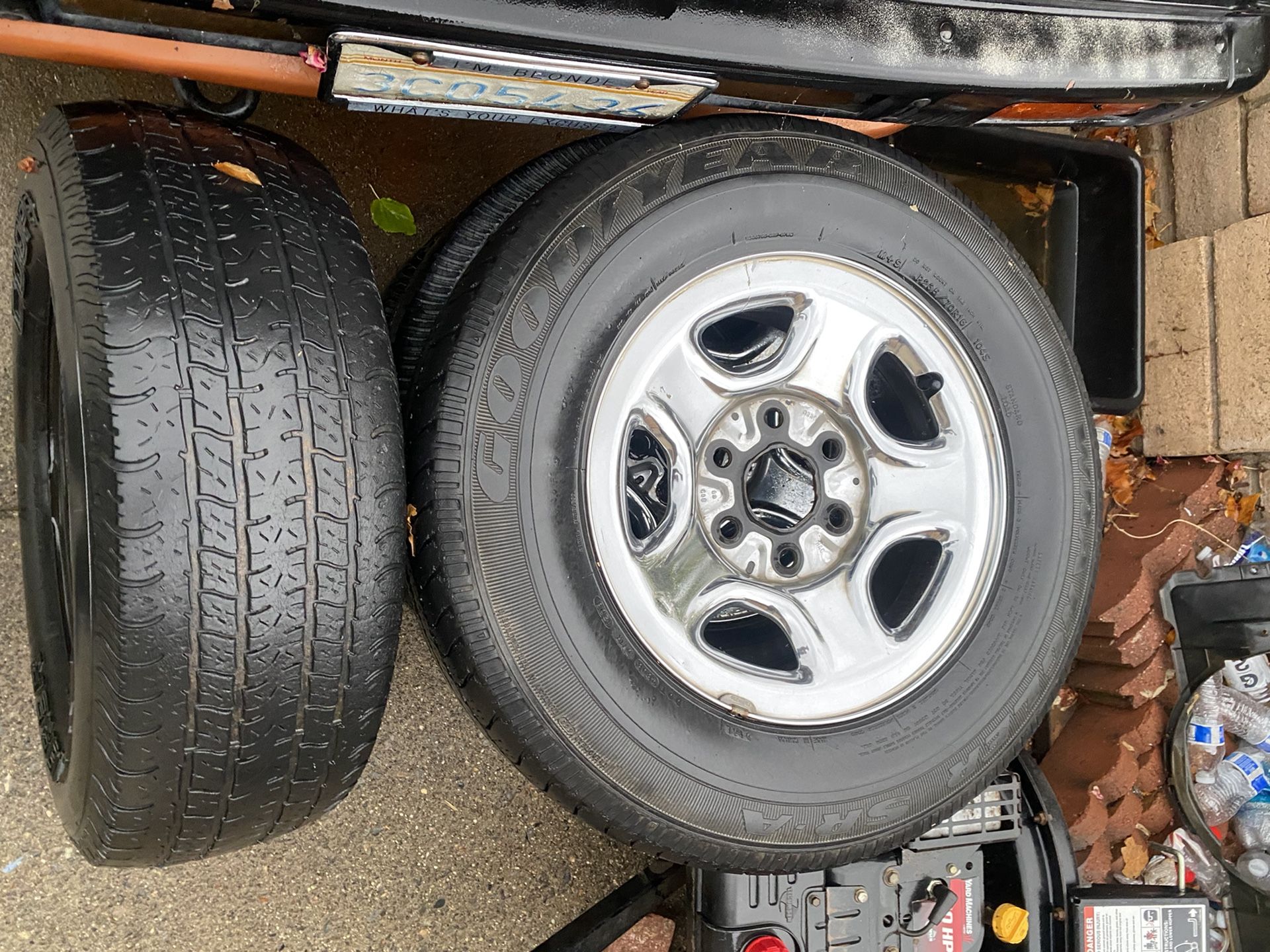 Chevy Silverado Lug pattern Rims 