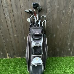 Full Set Of Right Handed Golf Clubs With Bag