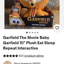 Garfield The Movie Plush Animal
