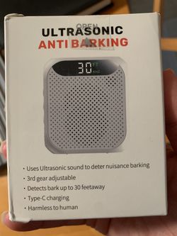 Ultrasonic Anti Barking Device 30ft Ultrasonic Anti Barking Device for Dogs brand new pick up Coral Springs 33071