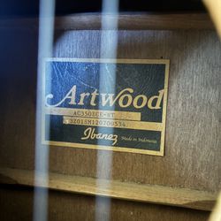 Ibanez Artwood AC350ECE-NT acoustic guitar