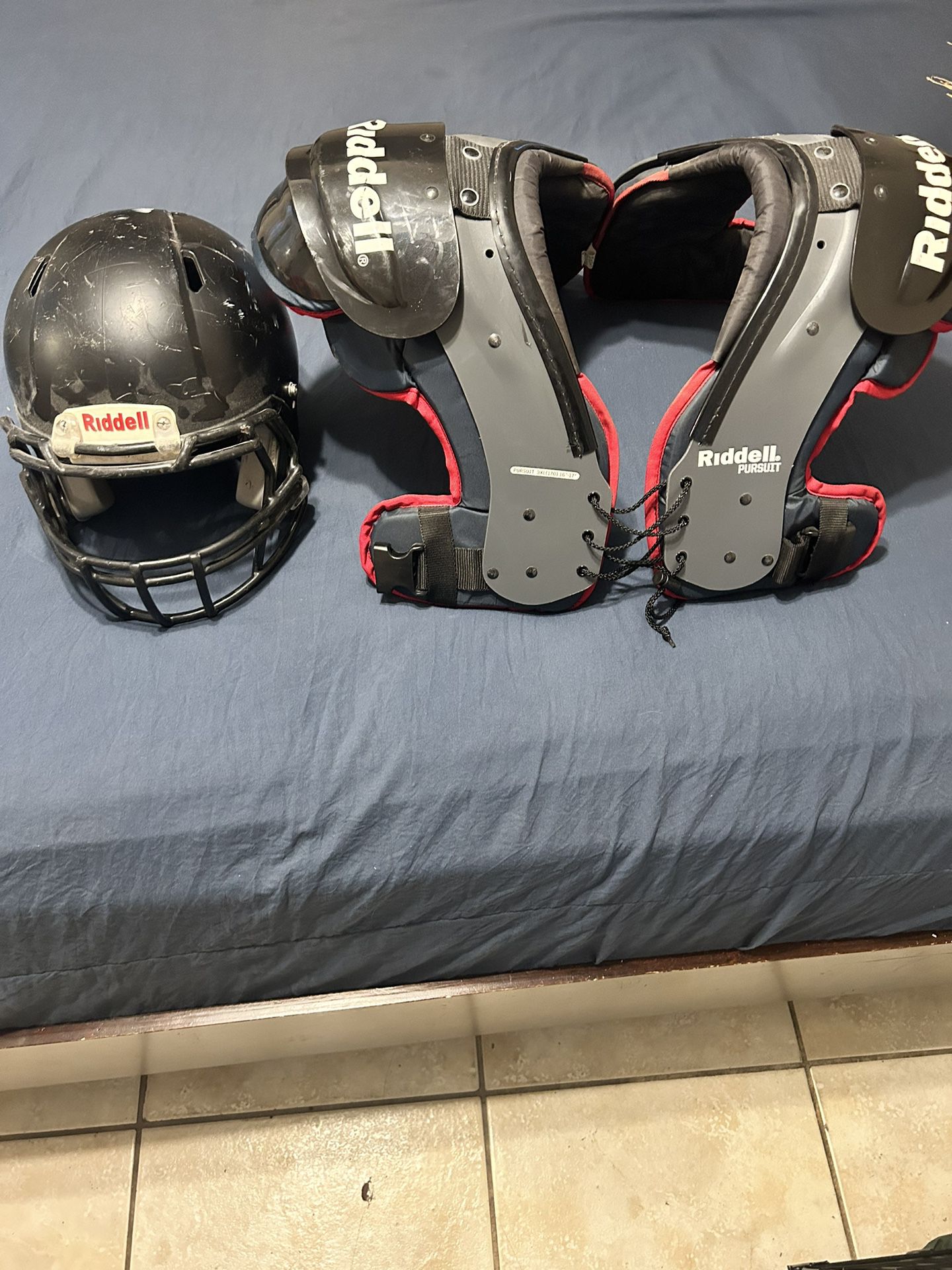 Helmet And Pads