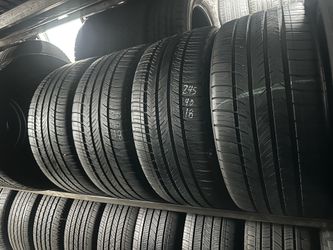 SET OF TIRE 245 40 18 MICHELIN 85% LIFE