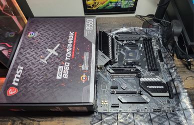 MSI MAG B550 Tomahawk AM4 motherboard