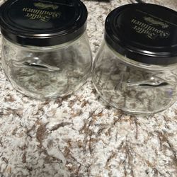 BIG MOUTH GLASS JAR SARDINES JELLY VEGGIES PRESERVE 