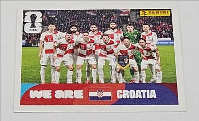 CRO 13 CROATIA WHITE FIFA WORLD CUP 2026 STICKERS FIGURITAS BARAJITA