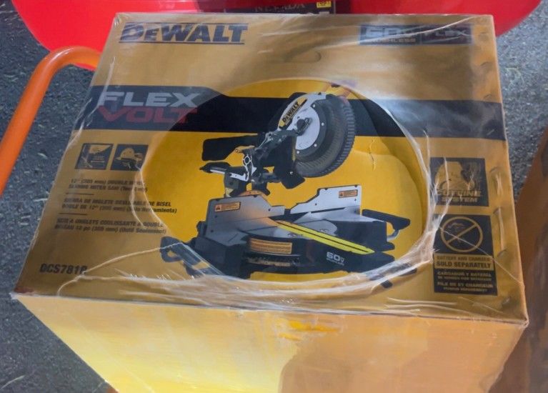 DeWalt 60V Lithium Ion 12 in. Cordless Sliding Miter Saw