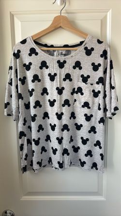 Mickey Mouse Shirt Women Size Large