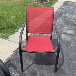 4 Backyard Chairs