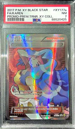 Full Art Karen 2017 XY Premium Trainer Collection