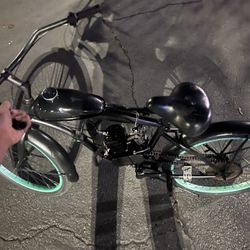 motorized pedal bike 