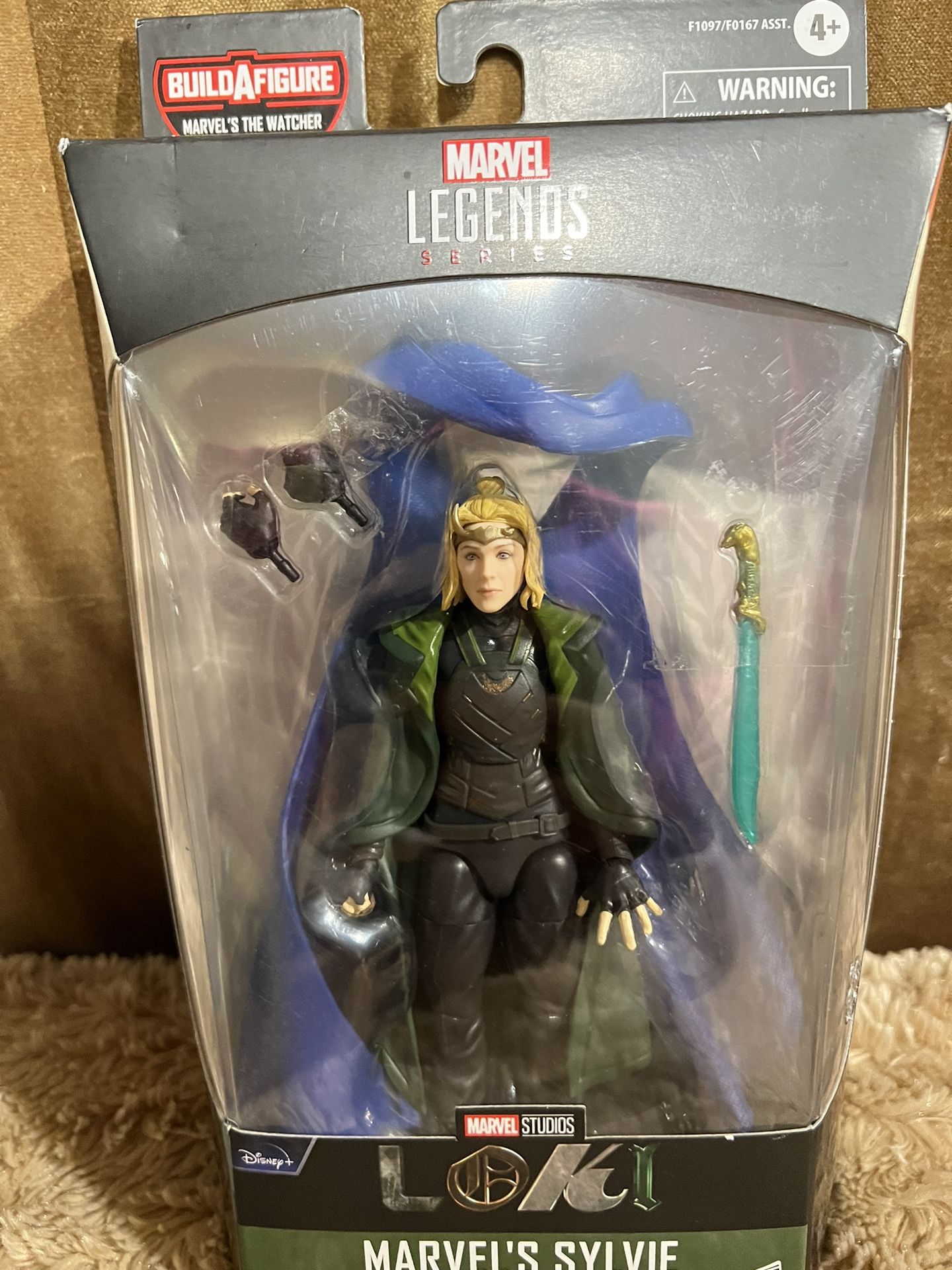 Loki Marvel Legends Sylvie Action Figure (Marvel's The Watcher BAF)