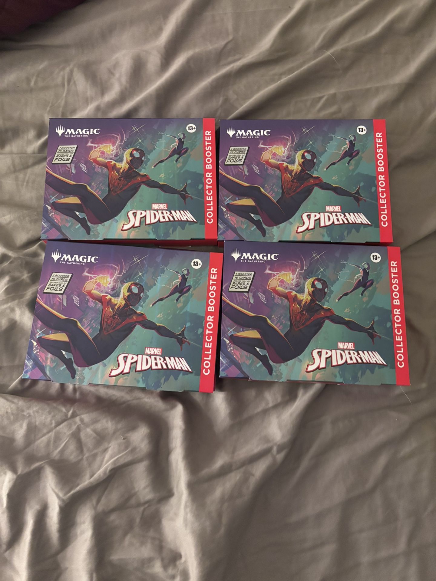 Magic The Gathering Spiderman Collector Booster Packs