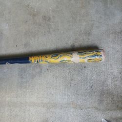 Baseball Wood Bat 30 Inch Still Has Good Pop 