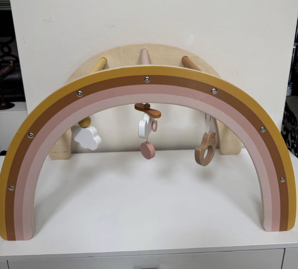 Tiny Land Wooden Baby Activity Play Gym Arch Infants