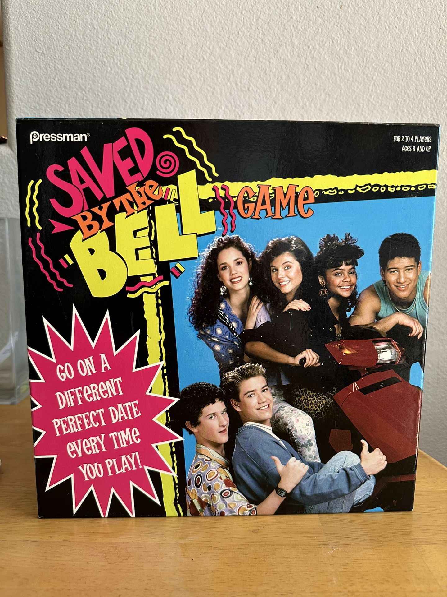 SAVED BY THE BELL BOARD GAME VINTAGE