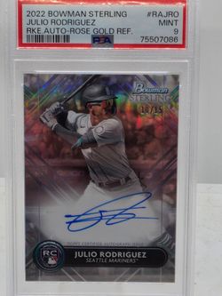 2022 bowman sterling julio rookie auto