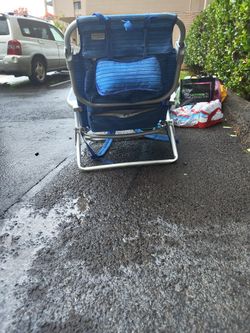 Ice Chest & Tommy Bahama Chair 