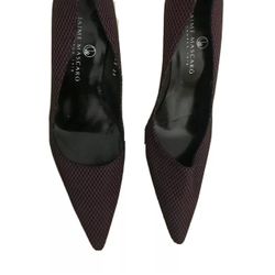 AIME. MASCARO 39 JAIME MASCARO New JAIME MASCARO 53402 SHOES FISHNET POINTY HEELS SZ 39/8.5-9 M