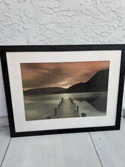 Modern Photo With Black Photo Frame