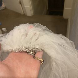 Very form filling wedding dress Purchased at Davids bridal We