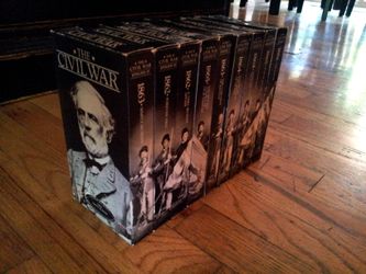 Civil War 9 VHS Tape Series