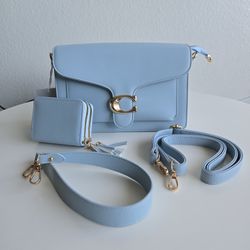 Elegant Blue crossbody Set