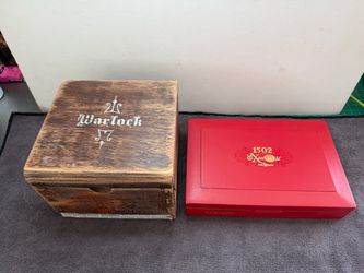 Wooden cigar boxes