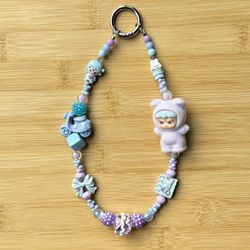 Angry Baby Kawaii Keychain 
