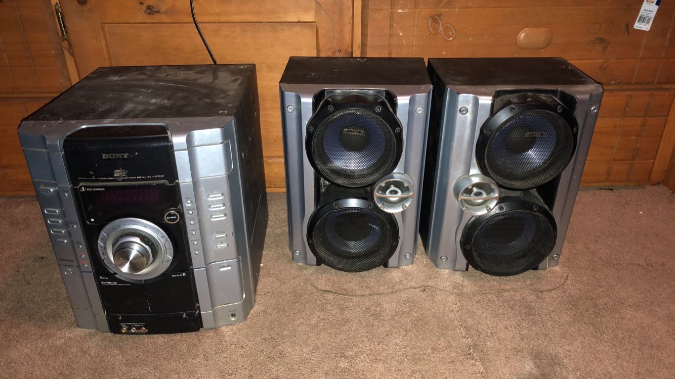 Sony home speaker system