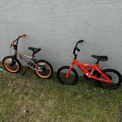 2 Kids Bikes Ages 8-12