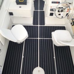 Decking Four Boats With 3M Glue  🛟🛟🛟  Pisos Con Pegamento 3M 