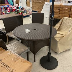5 Piece Aluminum Outdoor Set