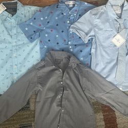 Boys Collared Dress Shirts - Size 8