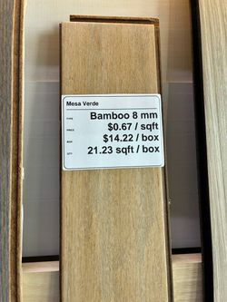 Mesa Verde Bamboo Flooring 8mm
