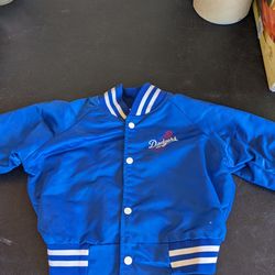 childs dodgers jacket...used not new size 3-4