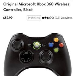 XBOX 360 Wireless Controller- 2 available $25 Both