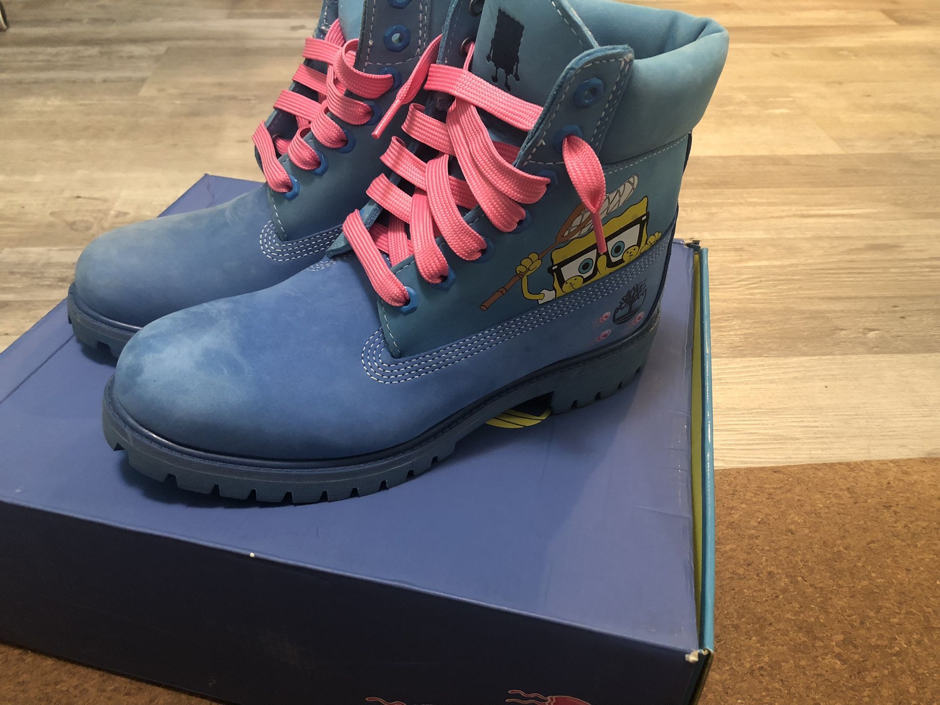 SpongeBob SquarePants x 6 Inch Premium Waterproof Boot Jellyfish