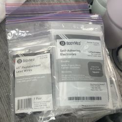 BodyMed SELF-ADHERING 4 ELECTRODES 2”x2” in each pack REUSABLE FOR TENS units
