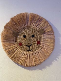 Large Boho Lion Wall Decor