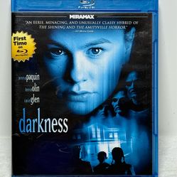 Darkness Blu-ray 2002 Horror Thriller Miramax - Anna Paquin - Lena Olin - Iain