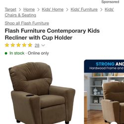 Toddler Recliner Chair