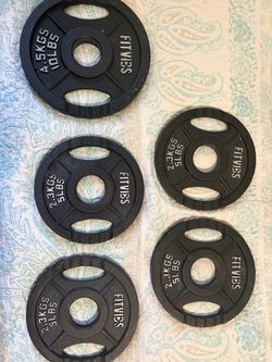 Fitvids Weight Plates Set – 10lb and 5lb