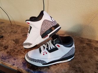 AIR JORDAN 3 RETRO "INFRARED 23" Size 7Y