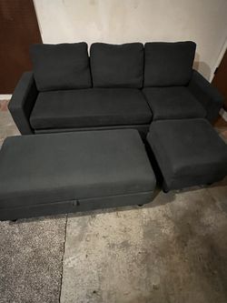 Gray Sectional Couch Free Delivery