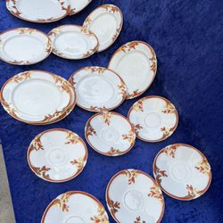 15 pc beautiful plates altogether $25 