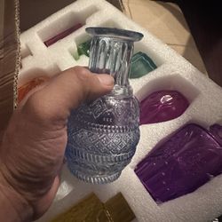 20 Pcs Colorful Glass Decoration 