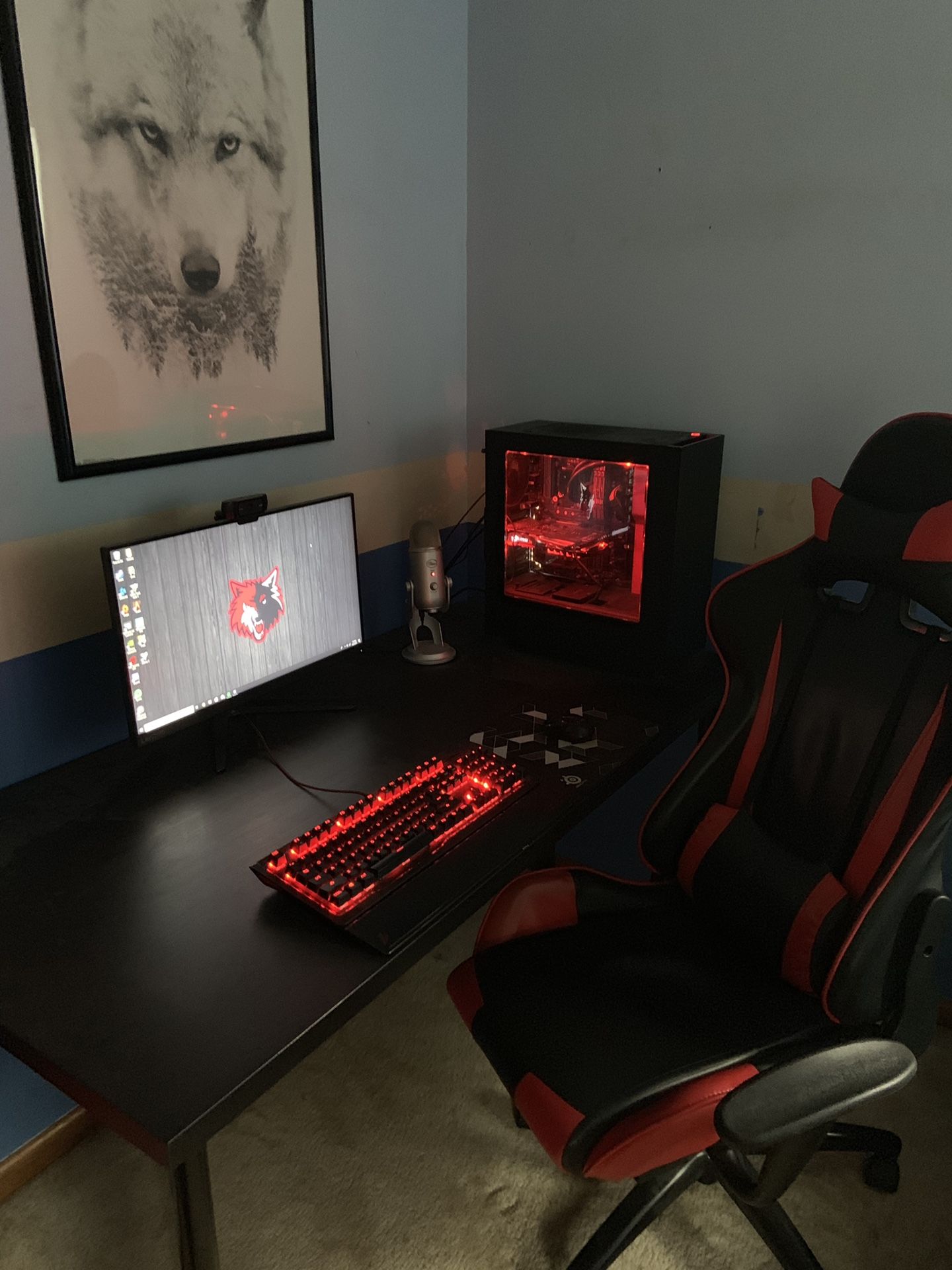 Custom Gaming Computer Setup (LIKE NEW) -OFFERS-